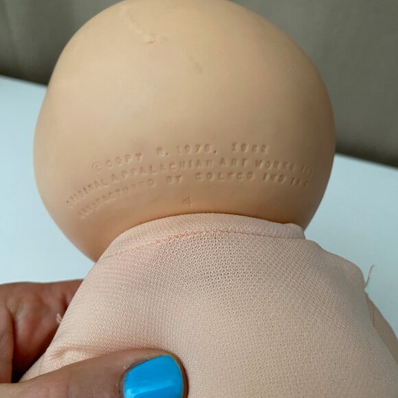 Vintage‎ 1980s Preemie Cabbage Patch Baby Doll 12 Soft Body Rare - Picture 3 of 5
